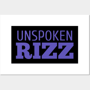 Unspoken Rizz Posters and Art